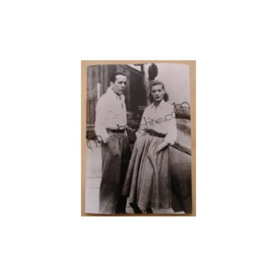 Photo Humphrey Bogart & Lauren Bacall ; ph10boga2 | eBay