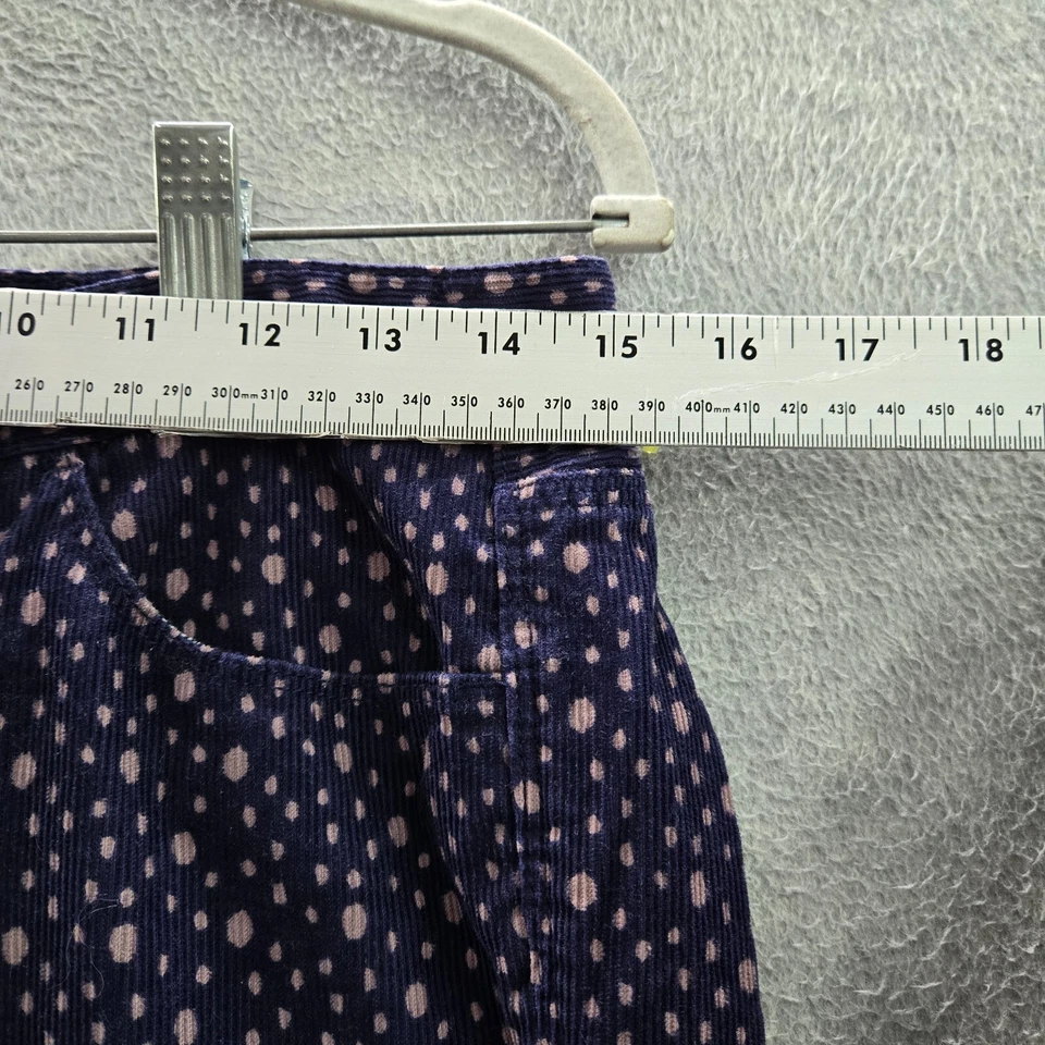 Pantalones de mujer Madewell 27 azul tobillo lunares pana Foto 4 de 4