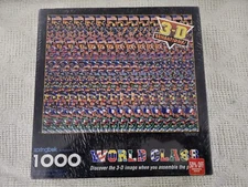 Magic Eye 3D Sensational World Class SPRINGBOK PUZZLE New Sealed in Box 1994!