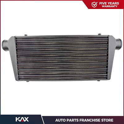 31 x13 x3 3''OD 3  Inlet & Outlet Universal Turbo Intercooler Full Aluminum Black