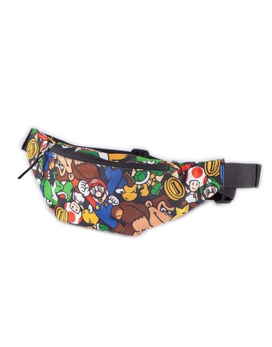 Difuzed Nintendo Rucksack - Super Mario Charaktere + Gürteltasche Bauchtasche - Bild 4 von 4