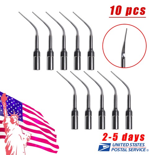 10pcs Dental Ultrasonic Scaler Scaling Perio Tips Fit WOODPECKER & EMS Handpiece - Picture 17 of 19