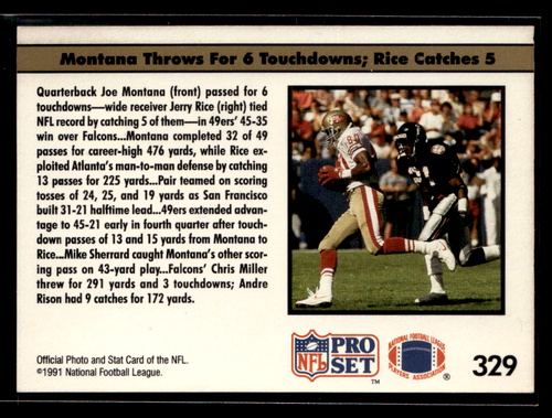 1991 Pro Set Football - Pick Choose Single Base & Insert Cards - Montana Sanders - Picture 16 of 32