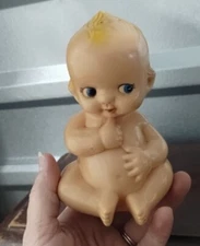 Vintage Plastic Kewpie Baby Powder Dispenser