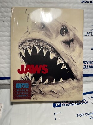 NEW JAWS BLUR-RAY+DVD FULL SLIP AMARAY CASE! WORLD CINEMA LIBRARY! READ DAMAGE!