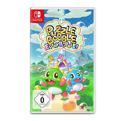 Puzzle Bobble Everybubble Nintendo Switch Spiel Familie Spaß Aktion Koop Party