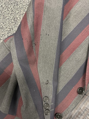 CHAQUETA JAEGER VINTAGE 100% LANA MULTICOLOR TALLA 48R CON DEFECTO (462) - Imagen 12 de 13
