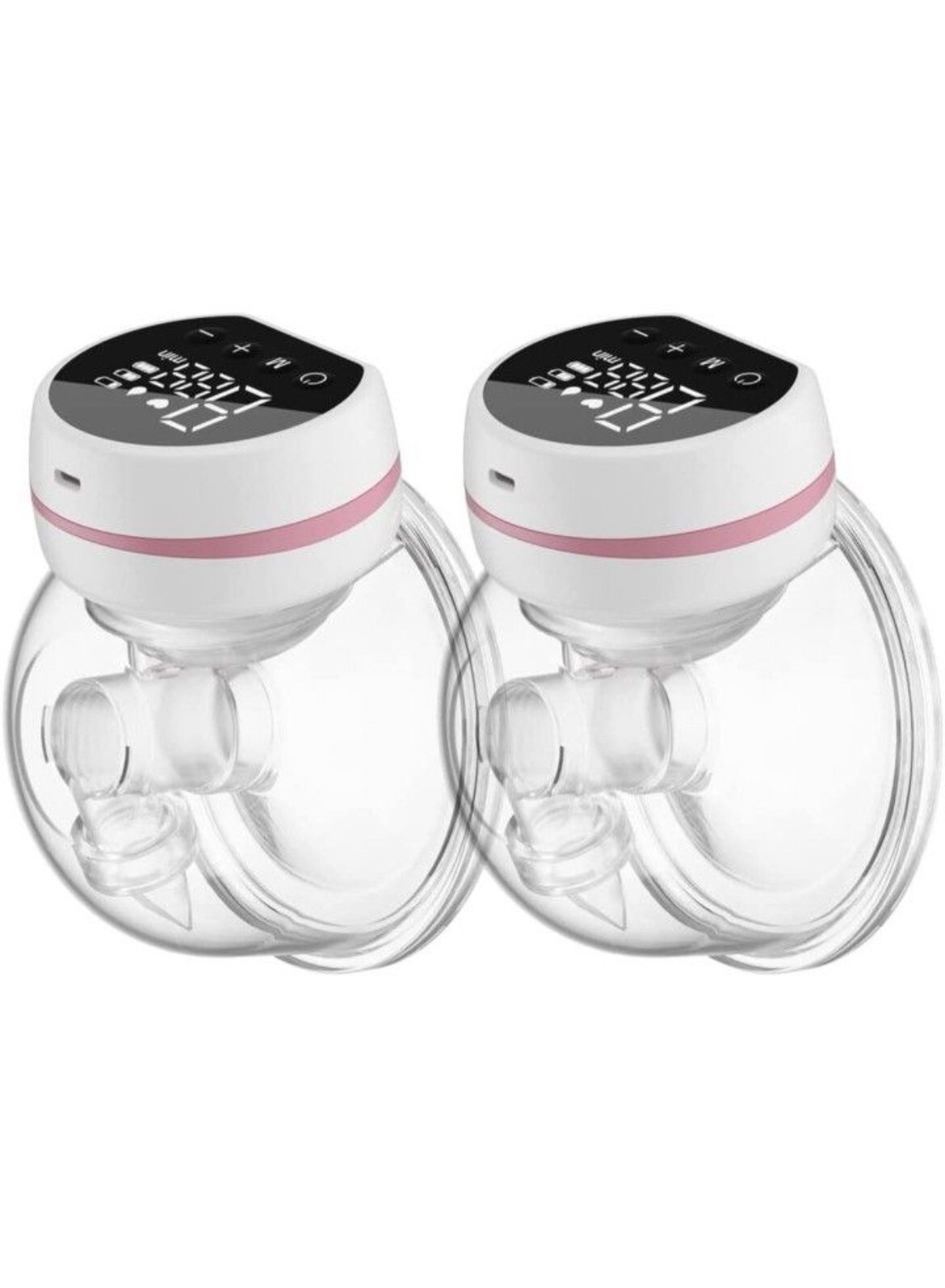 Wearable Breast Pump, LCD Hands-Free Pump, Adjustable for Comfortable Pumping-image