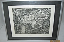 ORIGINAL RYAN HENSLEY ETCHING