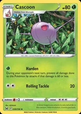 Pokemon Cascoon (9/217) Lost Origin LP REVERSE HOLO