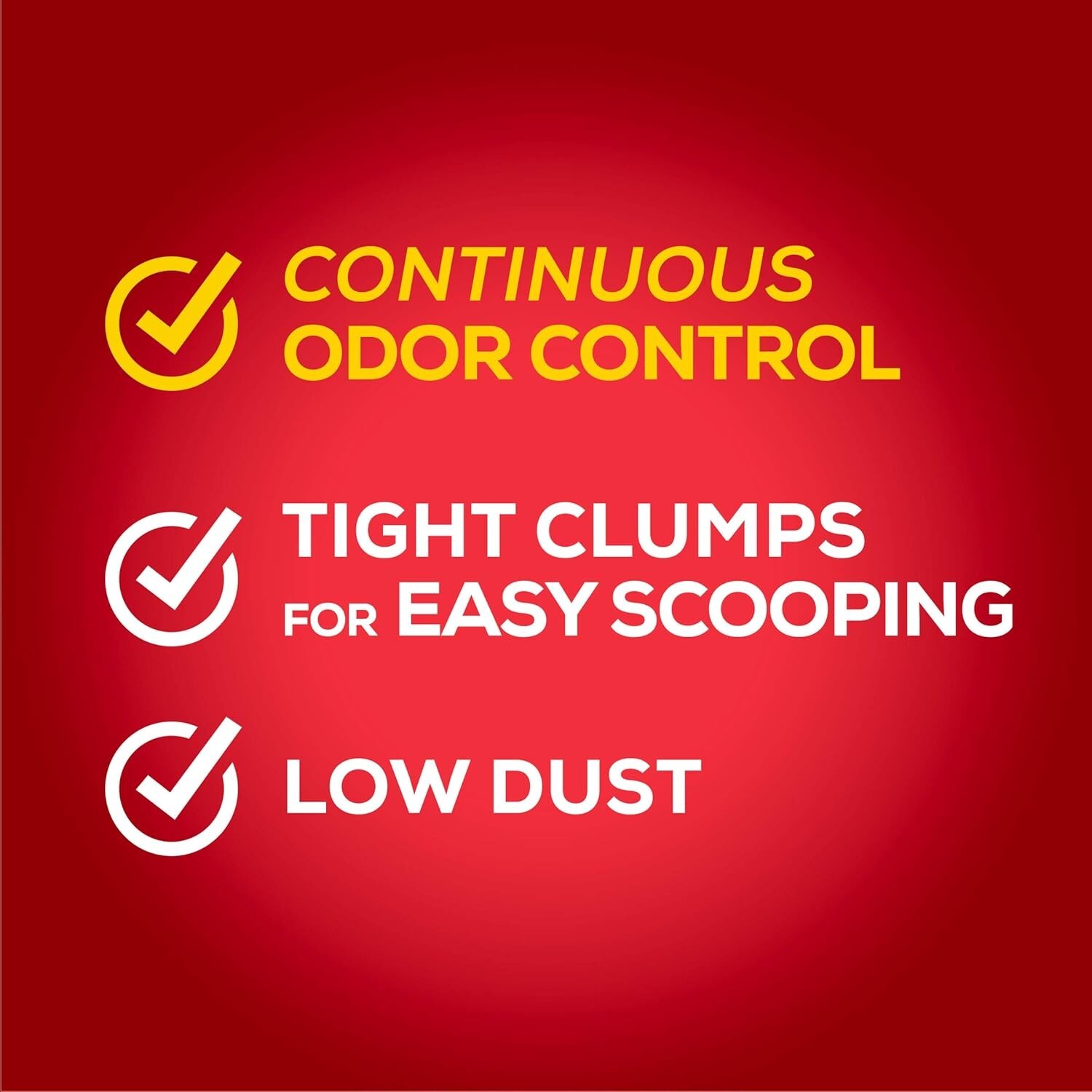 Purina Tidy Cats Clumping Cat Litter, 24/7 Performance, Clay, (3) 13.33 lb bags