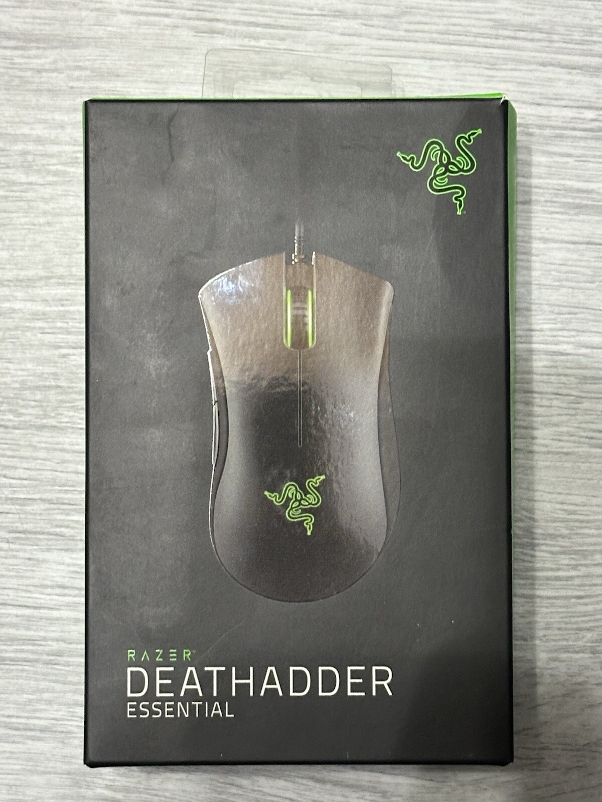 Razer DeathAdder Essential Wired Optical Gaming Mouse in Classic Black