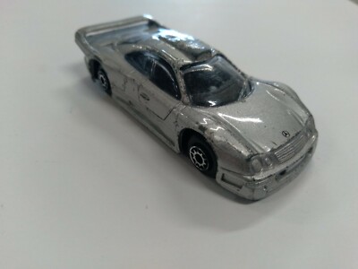Maisto Mercedes CLK‐GTR street version Maisto Mercedes Benz CLK GTR Street Version Silver 1:18