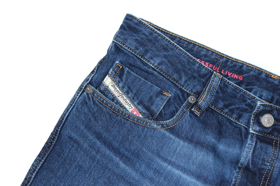 Diesel Herren Jeans blau - Regular Fit - 1995 09C65 - Top Denim W28 bis W36 NEU - Bild 4 von 4