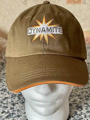 Dynamite Baits Fishing Baseball Cap Green And Orange Brand New UK