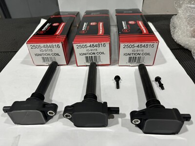 3x AUTOPART INTERNATIONAL ProTune 2505-484816 IGNITION COILS IG-9115, New.