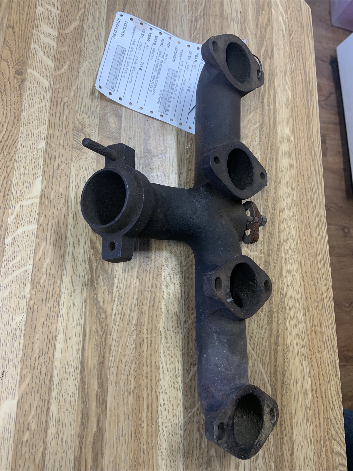 87-90 Rolls Royce Silver Spirit Bentley Exhaust Manifold UE70044 
