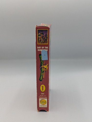 Mighty Morphin Power Rangers: Day of the Dumpster (VHS, 1993) Saban VCR Tape - Picture 2 of 4