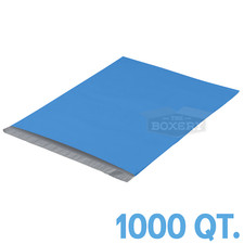 1000 - 10x13 BLUE POLY MAILERS ENVELOPES BAGS - 2.5MIL from The Boxery
