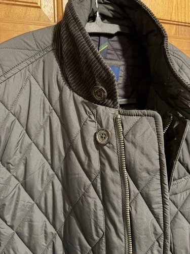 New Polo Ralph Lauren The Beaton Quilted Jacket Size Large L Black Sport Blazer  image 2