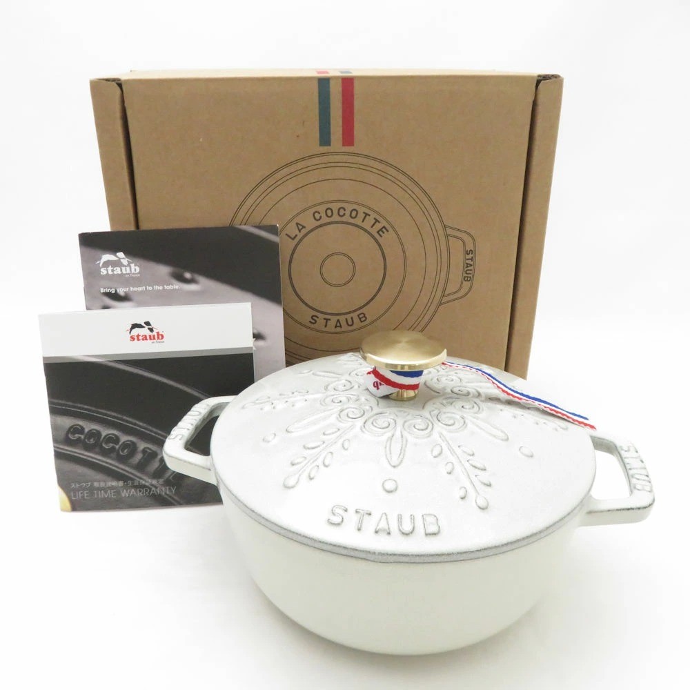 wa-NABE staub スノーフレーク 16cm S Wa-NABE スノーフレーク ストウブ 直営＆公式店限定】【公式】 調理器具