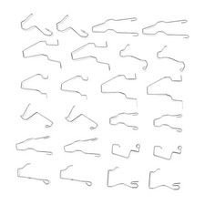 Car Bulb Retaining Spring Clips, Stainless Steel Car Headlight Clamps for