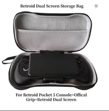 Retroid Pocket RP5 Dual Screen Storage Bag Case Official Grip Compatible