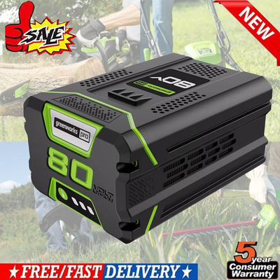 #ad #ad GBA80400 80V NEW Battery For Greenworks PRO Lithium Battery GBA80200 GBA80600 $76.98