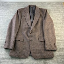 VINTAGE Christian Dior Jacket Mens 40 Tweed Blazer Sport Coat Ivy Professor