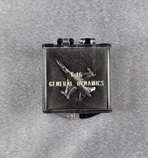 Vintage General Dynamics F-16 Fighter Jet Lapel Pin - Tie Tack - Aviation F16