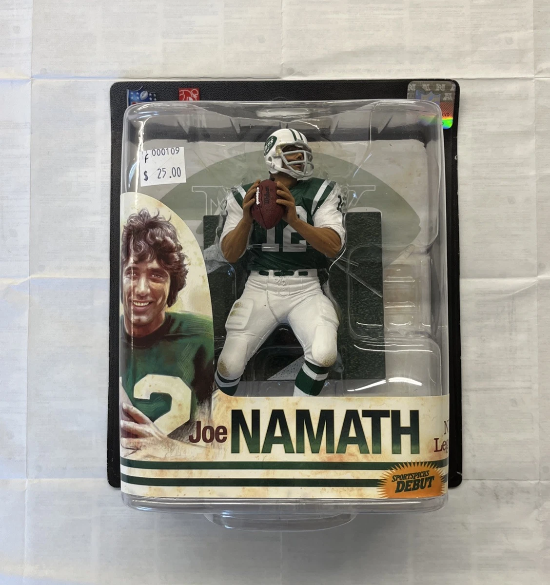 Joe Namath NFL Action Figures for sale | eBay