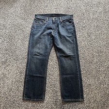Levis 559 Relaxed Straight Jeans Mens 36x30 Medium Wash Blue Denim