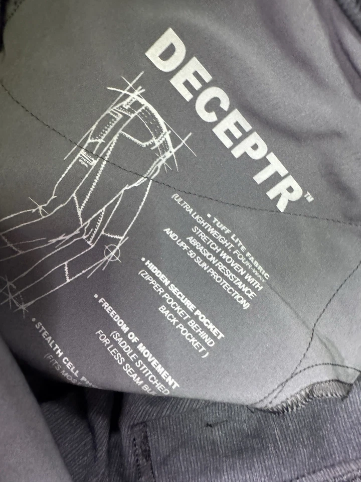 Pantalones Kuhl Deceptr para hombre 36x30 (36x29) nailon elástico tecnología rendimiento senderismo Foto 4 de 4