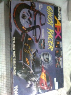 AURORA AFX GHOST RACER SLOT CAR SET