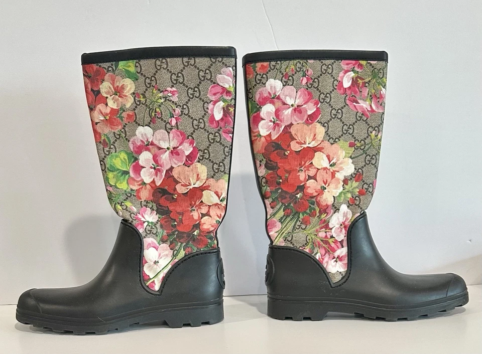 Botas de lluvia Gucci para mujer talla 35 5 Foto 4 de 4