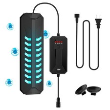 Aquarium Clean Light 15W 18W 22W Submersible Light with Timer,Double Tube