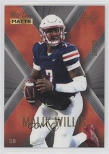 2022 Wild Card MATTE X-Plode Silver - Orange X 22/100 Malik Willis #MXP-38 11pj