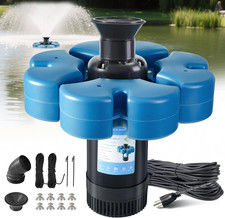 Pond Fountain Aerator 1HP 110V 15000 GPH Fountain Pump Fully Automatic Powerful
