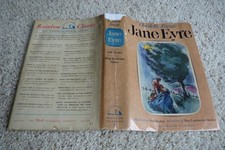 Vintage Jane Eyre by Charlotte Bronte 1946 Rainbow Classic 1st Printing HBDC