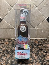Coors Light Bluetooth Bottle Speaker Limited Edition LED Color Changing Sealed