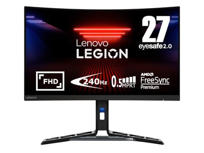 Lenovo R27fc-30 27'' Gaming Curved Monitor - Full HD VA 240Hz 0,5ms MPRT