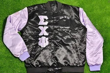 Custom Baseball Jackets Personalized Letterman Jackets Embroidered Satin Jacket