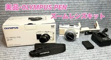 OLYMPUS Mirrorless PEN E-P1 Body White E-P1 Camera M Zuiko 14-42mm 263