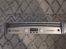 Crown Amplifier IT 4000 2 channels, Silver, Used very good condition works fully