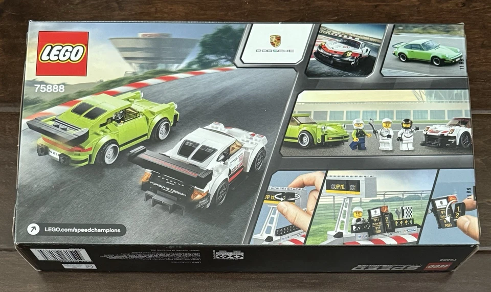 LEGO SPEED CHAMPIONS: Porsche 911 RSR and 911 Turbo 3.0 75888 - Image 2 of 4