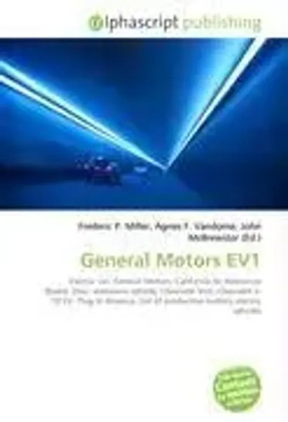 General Motors EV1 Frederic P. Miller (U. A.) Taschenbuch Englisch 2026-image