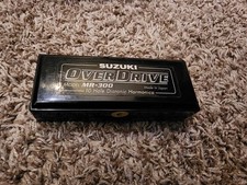 Beautiful Suzuki MR-300 Overdrive 10 Hole Diatonic Harmonica in C In Case