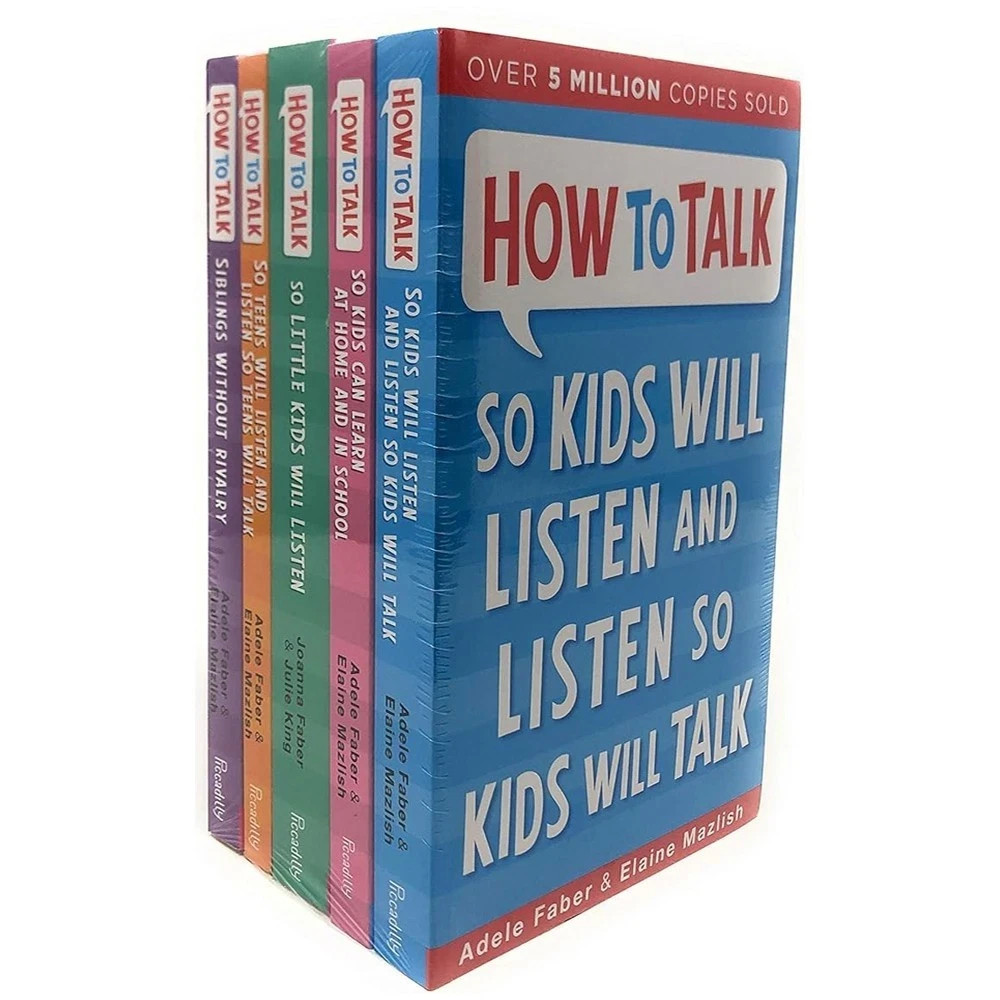 How To Talk So Kids And Teens Will Listen By Adele Faber 5 Books Collection Set