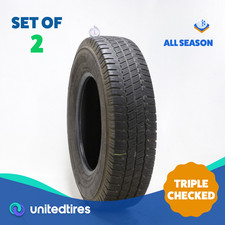 Set Of 2 Used Lt 23580r17 Michelin Agilis Crossclimate 120117r - 732