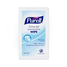 PURELL Cottony Soft Hand Sanitizing Wipes 1000 Individually Wrapped Hand Sani...